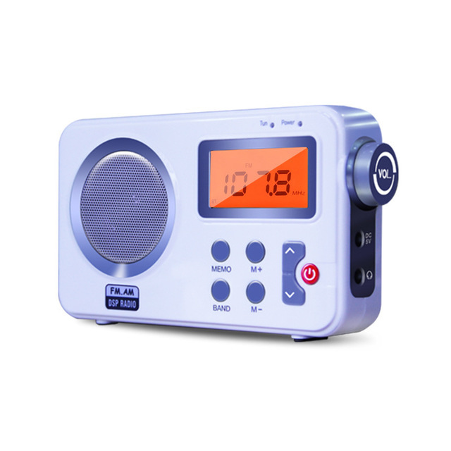 Lcd Display Multi Band Radio Fm Am Sw 3 Band Radio Portable Rechargeable Radio WITH ALARM CLOCK Back Light