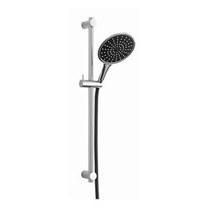 Riel Deslizante Odeon Cromado de 80 cm con Manguera de Ducha de Altura Ajustable para Baño - Product Image 1