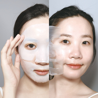 Pack de masque facial au collagène personnalisable-Hydrogel infusé au bio collagène pour une routine de soins de la peau personnalisée