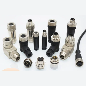 Conector <span class=keywords><strong>de</strong></span> Aviación Impermeable M8M12 <span class=keywords><strong>de</strong></span> 3 Orificios, 4 Pines, 5 Núcleos, 8P, Interruptor <span class=keywords><strong>de</strong></span> Proximidad, Conector Macho y Hembra, Sensor <span class=keywords><strong>de</strong></span> Señal, Línea <span class=keywords><strong>de</strong></span> Acoplamiento - Product Image 1