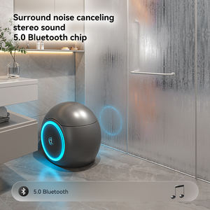 Nouvelle tendance, toilette intelligente intégrée en céramique, forme d'œuf créative, couleurs personnalisables, contrôle du son de la musique, automatique et intelligente - Product Image 4
