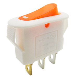 Interruptor para Cocina Eléctrica Nuofeng Hz-303-A8 16A 250V AC, Interruptor de Palanca de Plástico Resistente a Altas Temperaturas - Product Image 1