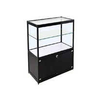 Vitrine de Luxe Professionnelle en Alliage d'Aluminium et Verre pour Bijoux, Idéale pour Comptoir de Magasin de Cosmétiques avec Télécommande et Garantie - Personnalisable