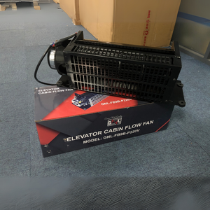 Ventilateur de cabine d'ascenseur à flux croisé CE 220V <span class=keywords><strong>FB</strong></span>-9B pour ascenseur de passagers rond avec ventilation supérieure - Product Image 3