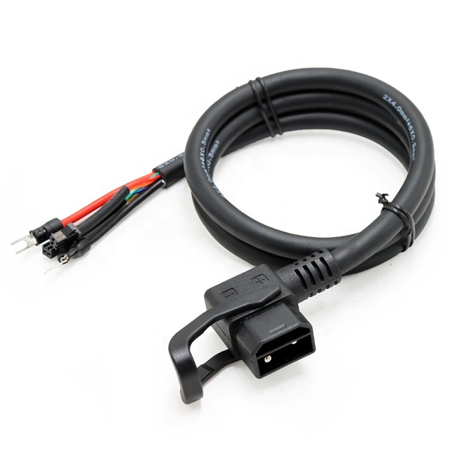 Electric Vehicle Charging Head 2+4 Lithium-ion Battery Male Female Connector Pin Plug Standard Pure Copper Charging Wire
