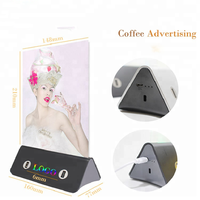 Support de Table de Menu chargeur de téléphone café alimentation Mobile meilleure vente Restaurant Logo personnalisé USB batterie de téléphone portable
