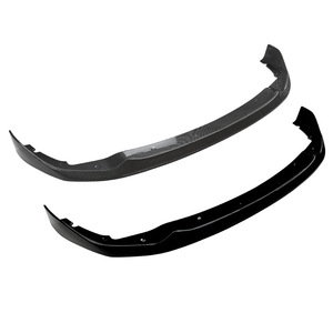 Spoiler avant BMW F40 M Sport, noir piano, texture carbone, matériau ABS, 2019-2024, transmission automatique - Product Image 1