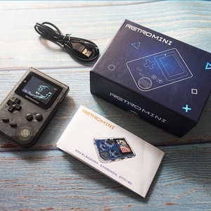 Anbernic <span class=keywords><strong>RG300</strong></span> <span class=keywords><strong>Console</strong></span> de jeu portable 64 Go Nombreux émulateurs Écran 3.5 pouces Système Linux Open Source Lecteur de jeu WiFi 5G 1800mAh - Product Image 2