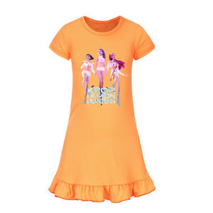 Nuevo Vestido de Moda con Estampado de Anime K-Pop Huntrix, Vestido Bonito y Moderno para Chicas - Product Image 4