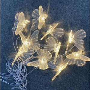 10-Đầu Đám Cưới Đạo Cụ Pha Lê Sáng Bướm Đèn Chùm Ánh Sáng Có Thể Tháo Rời Khách Sạn Sân Khấu Mặt Dây Chuyền Đèn Trần Treo - Product Image 4