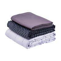 Couverture pondérée Minky Dot pour enfants Soulager la pression Couverture pondérée en coton