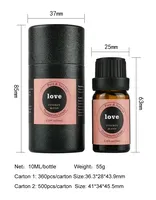 Mélanges d'huiles parfumées 100% pures (options de 6/8/10/14 pièces) Ensemble d'huiles essentielles végétales naturelles pour diffuseur d'aromathérapie