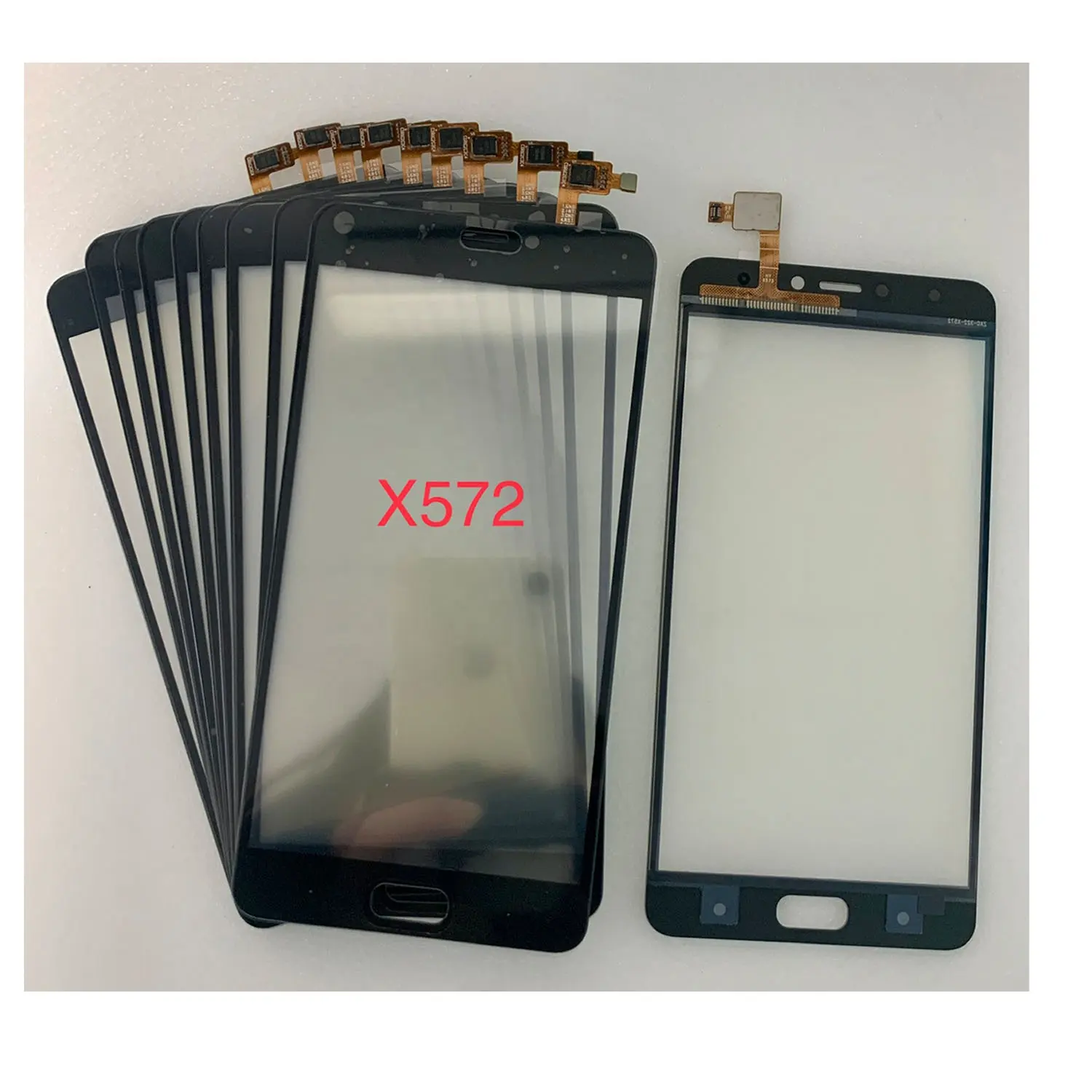터치 패드 Infinix Note 4 X572 X606 터치 스크린 tactil X600 KNGZYF 도매 휴대 전화 LCD 전면 유리 빠른 배송