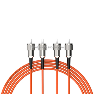 Cable de Fibra Óptica Dúplex Naranja de 3m OM2 2 Hilos LSZH con Conector FC/UPC para FTTH FTTTB FTTTX - Product Image 5