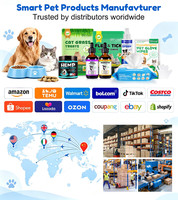 Oimmal Dog No Poo Immune Chews Probiotiques Enzymes Digestives Supplément Personnalisé pour Animaux de Compagnie 150 Comprimés Masticables Souples pour la Santé