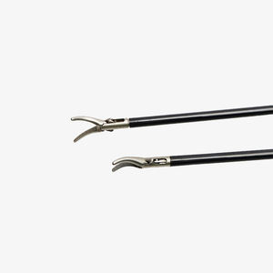 SK cirurgia laparoscópica Tenaculum fórceps 5mm x 330 endoscópico cirúrgico curvo reta tesoura gancho - Product Image 3