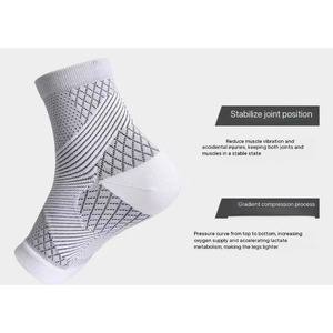 Foot Care Ice Pack Compress <b>Socks</b> with Reusable Gel Ice Packs for Chemotherapy Pain Relief Cold Therapy <b>Socks</b> - Product Image 5