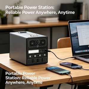 Estación de Energía Portátil de 2000Wh y 1000W con Batería MPPT, Onda Sinusoidal Pura, Multifuncional, para Casa, Camping, Coche, Exteriores, Integrada - Product Image 2