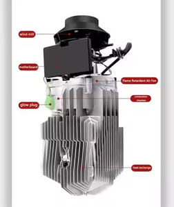 Camión RV carcasa de plástico dividida 2Kw alta temperatura <span class=keywords><strong>bajo</strong></span> <span class=keywords><strong>consumo</strong></span> calentador de aire de estacionamiento - Product Image 6
