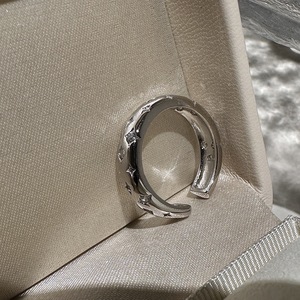 Bague en argent pur S925, étoile à six branches, design simple et personnalisé, style médiéval vintage, empilable, incrustée, style décontracté, certifiée Gra - Product Image 4