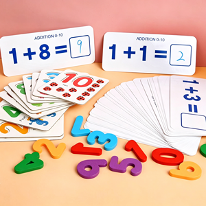 Nuovo gioco di apprendimento numerico multifunzionale conteggio della <span class=keywords><strong>matematica</strong></span> giocattolo per bambini numero di corrispondenza all'ingrosso gioco di Puzzle giocattolo in legno per bambino - Product Image 2