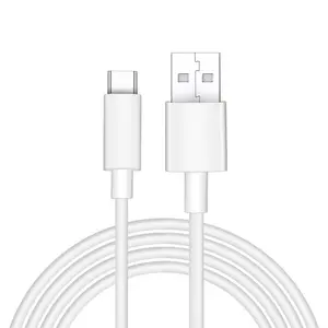 PUJIMAX Wholesale USB-C Type C Fast charge 2.1A data Cable PVC mobile Phone cable for iphone Samsung xiaomi Android Charging