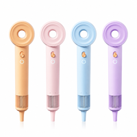 Sèche-cheveux professionnel AC 1600W à haute vitesse 110 000 tr/min, diffuseur ionique, température intelligente NTC, OEM, portable, pour hôtel, vente en gros