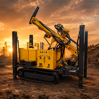 Machine de forage DTH diesel portable QY-350, équipement de forage hydraulique pour puits profonds et mines