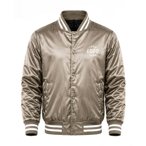 Custom Satin <b>Jacket</b> Designed for Casual Style Fashion Wear Featuring Soft Comfortable Fabric Everyday Use Satin <b>Jacket</b> For <b>Men</b> - Product Image 1