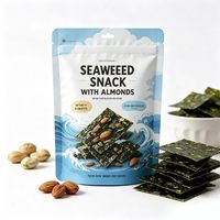 Sac de rangement vertical personnalisé, sac alimentaire laminé durable pour l'affichage en supermarché des cacahuètes, raisins secs et snacks croustillants