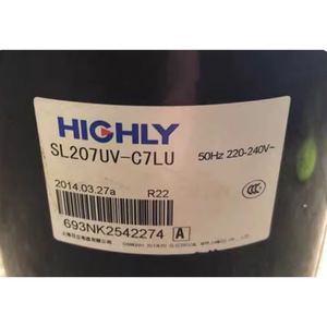 คอมเพรสเซอร์ทำความเย็นสูงรุ่น SL207UV C7LU 50Hz 220 240V R22 อะไหล่เครื่องปรับอากาศ - Product Image 1