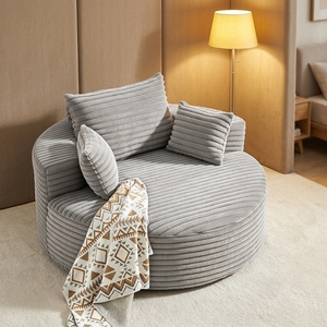 Nuevo Diseño Popular Moderno Sofá Cama de Corduroy con Compresión al Vacío, Sillón Reclinable, No Requiere Montaje, Muebles para Sala de Estar - Product Image 1