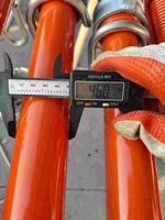 Système d'échafaudage Ringlock robuste Xinxing, échafaudage modulaire en acier, capacité de charge 800 kg, galvanisé à chaud, escalier pour entrepôt