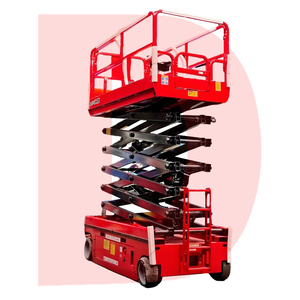 Platform Angkat Gunting Beroda Sendiri Dek Lebar, Platform Udara yang Diperkuat, Meja Angkat Bergerak Beban Berat untuk Operasi Logistik - Product Image 5