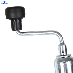 Roue de remorque en acier zingué de 48 mm, capacité 150 kg, roue de remorque en caoutchouc massif 200x50 mm, roue de remorque argentée pour <span class=keywords><strong>caravane</strong></span>, bateau - Product Image 6