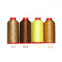 Benang Jahit Xinhai 210D/3 100% Nylon 66 Bonded, Daya Tahan Tinggi, Pewarnaan, Susut Rendah, Warna & Berat Dapat Disesuaikan
