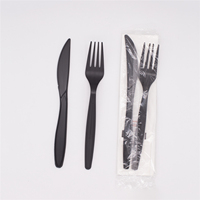 7 "Heavy Duty Take Away PLA Couverts Ensemble Compostable Vaisselle Kits
