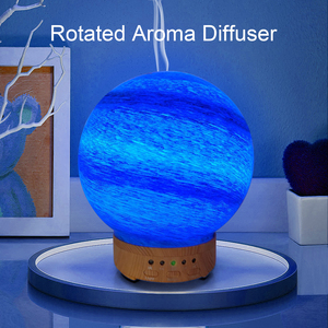 Difusor de Aroma Giratorio de Vidrio Galaxy Ball, Difusor Ultrasónico de Aceites Esenciales, Humidificador de Niebla Fría para el Hogar - Product Image 4