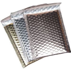Bolsa de burbuja con revestimiento de aluminio, paquete exprés de ropa extra gruesa de alta gama, color, película mágica láser, sobre de burbuja - Product Image 1