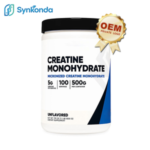 <span class=keywords><strong>Creatina</strong></span> Monohidrato Micronizada Pura OEM Sports Nutrition en <span class=keywords><strong>Polvo</strong></span> 500g, Suplemento Premium Pre-Entrenamiento para Crecimiento y Recuperación Muscular - Product Image 1