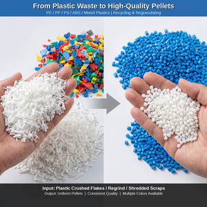 Çin Plastik Ekstrüzyon Peletleme Makinesi Atık Plastik Geri Dönüşüm Fiyatı - Product Image 2