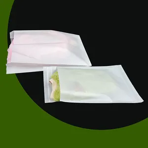 Professional Manufacturer Biodegradable Transparent Paper Craft Food Glassine Wax Paper Bag