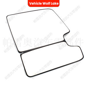 ชุดกระจกมองหลังรถยนต์วูล์ฟเลคสำหรับเชฟโรเลต จีเอ็มซี 2014-2017 อะไหล่ทดแทน ABS สีดำ - Product Image 2