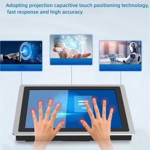 Moniteur LED réseau à cadre ouvert avec interface série USB et DVI Nouveau moniteur tactile capacitif POS Stock pour distributeurs automatiques - Product Image 3