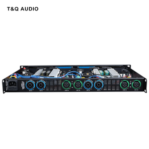 Chuyên Nghiệp <span class=keywords><strong>4</strong></span>-Kênh Kỹ Thuật Số Class D Khuếch Đại <span class=keywords><strong>4</strong></span>*350W Công Suất Cao Hệ Thống Âm Thanh Với 8Ohm Trở kháng Vỏ Kim Loại Cho Loa - Product Image 3
