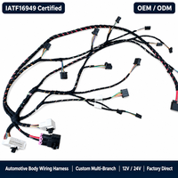 Kabel Harness Audio Stereo Inverter Daya Tahan Suhu Tinggi Konektor JST Berperingkat IP67 Sesuai RoHS