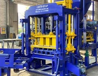 Machine de fabrication de blocs de béton entièrement automatique QT5-15 à commande PLC, haute production, pour pavés autobloquants et briques creuses