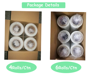 Prezzo di fabbrica <span class=keywords><strong>forte</strong></span> autoadesivo PE stretch <span class=keywords><strong>film</strong></span> trasparente pacchetto cartone Stretch <span class=keywords><strong>Film</strong></span> - Product Image 5