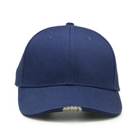 Gorra de Béisbol de Algodón Personalizada al por Mayor, Lisa, con Luz LED