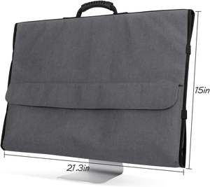 Bolsa de Viaje para Monitor de Lona Ecológica, Precio de Fábrica, con Cierre, Forro de Terciopelo Acolchado, Ligera y Resistente para Uso en Interiores y Exteriores - Product Image 1
